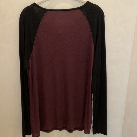 TOMMY JOHN Women’s Colorblock Lounge Henley, XL EUC - Picture 4 of 6